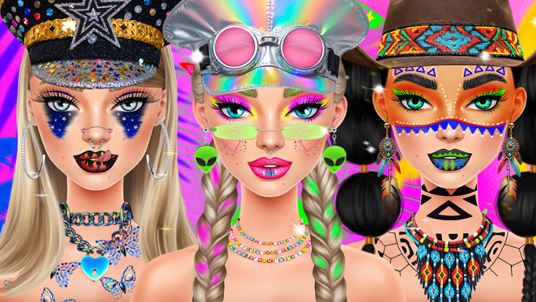 Festival Vibes Makeup Image