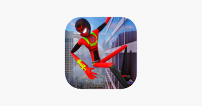 Flying Superhero Crime City 3D Image