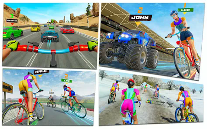 Bicycle Racing Game: BMX Rider Image