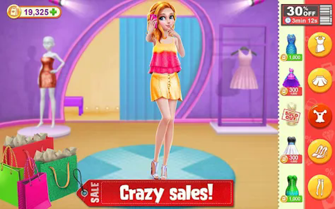 Black Friday Fashion Mall Game Image
