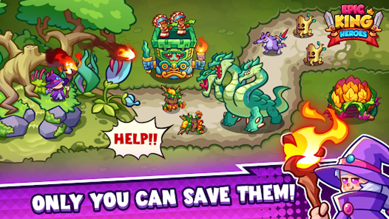 Epic King Heroes: Classic TD screenshot