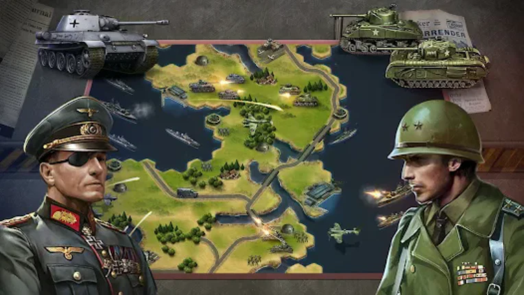 WW2: World War Strategy Games screenshot