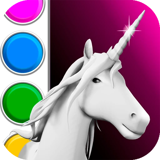 Games like Unicorn 3D Coloring Book
