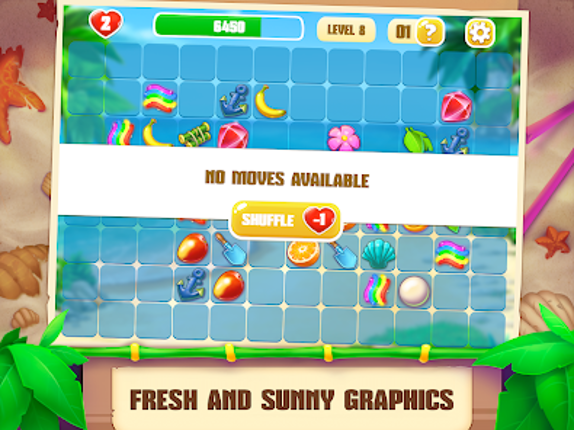 Onet Paradise: connect 2 tiles screenshot