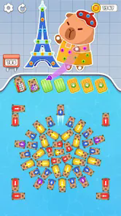 Capybara Mania: Sorting Puzzle screenshot