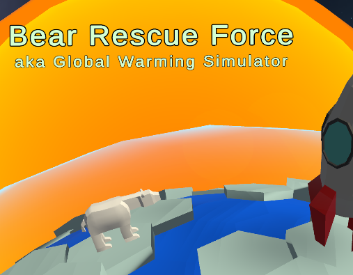 Games like Bear Space Force (aka Global Warming Simulator)