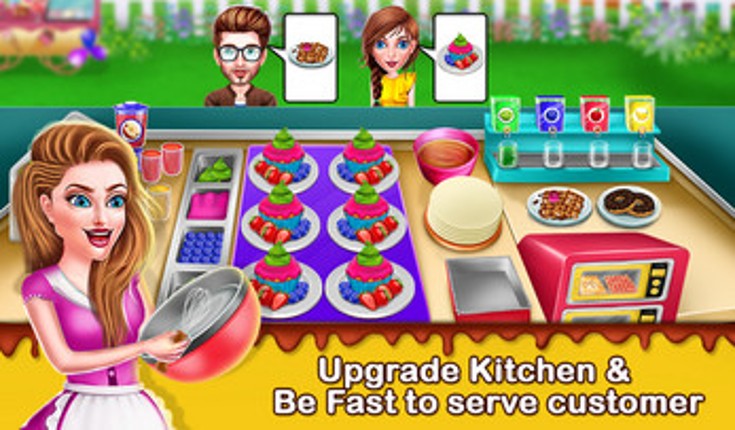 Cake Shop Great Pastries & Waffles cooking Game Image