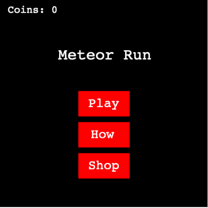 Meteor Run Game Cover