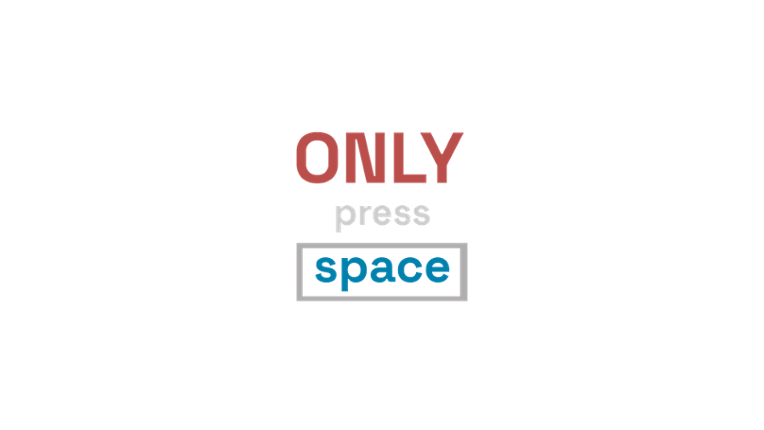 Only Press Space Image