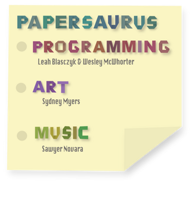 Papersaurus screenshot