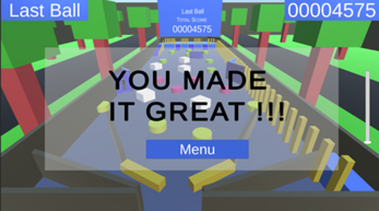 Pinball screenshot