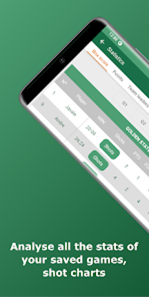 Basketball Stats Assistant screenshot