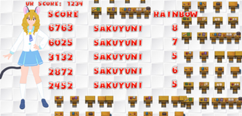 Sakurako in Nightmare School screenshot