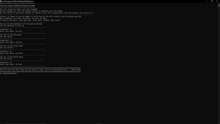 TheEvilKing screenshot