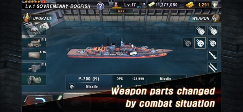 WARSHIP BATTLE:3D World War II screenshot