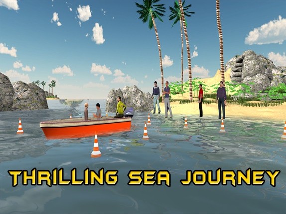 3D Motor Boat Simulator – Ride high speed boats in this driving simulation game Image