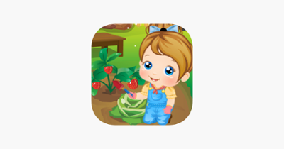 Baby In Garden - Plant &amp; Fruit &amp; Vegetables Image