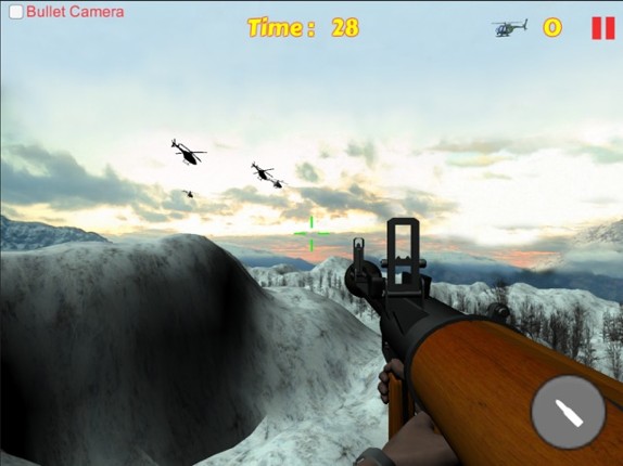 Bazooka Helicopter Shooting Sniper Game screenshot