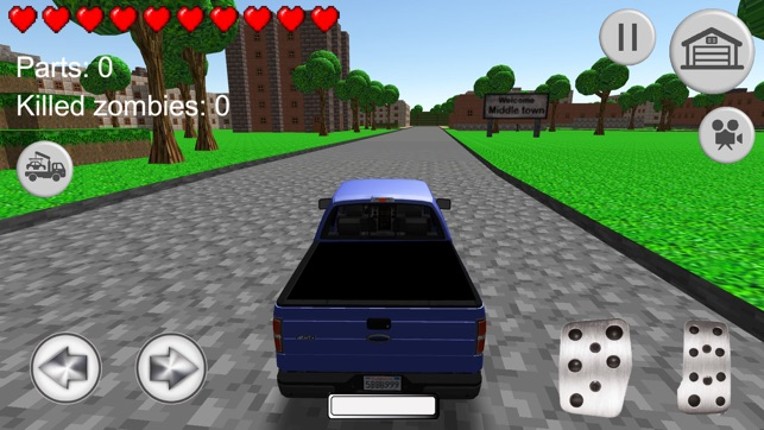 Blocky City: infected zone screenshot