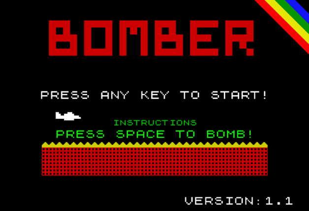 Bomber! Game Cover