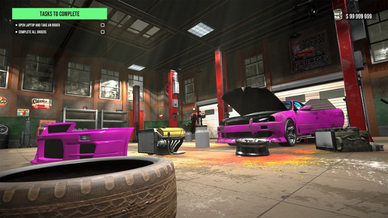 Car Tuning Garage Simulator screenshot