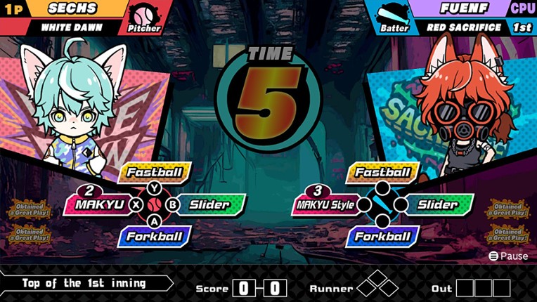 CATS BASEBALL screenshot