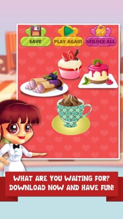 Coffee Dessert Making Salon - food maker games &amp; candy ice cream make for kids! Image