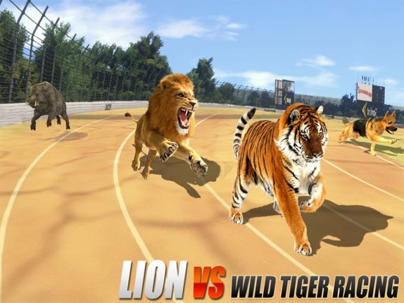 Crazy Wild Animal Racing Game screenshot