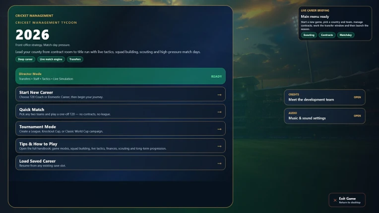 Cricket Management Tycoon Image