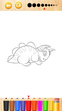 Dinosaur Planet Coloring Book Pages Kids &amp; Adults Image