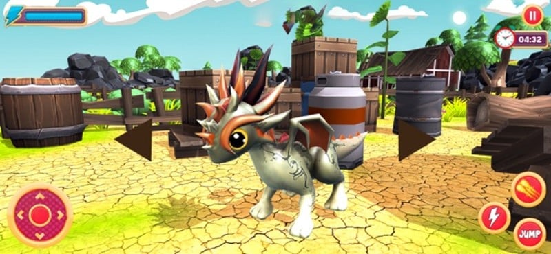 Flying Baby Dragon Pet Monster screenshot