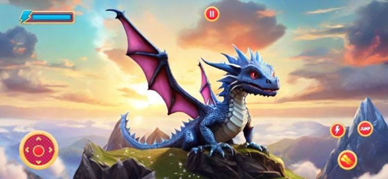Flying Baby Dragon Pet Monster Image