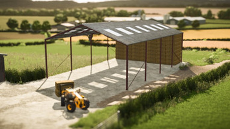 FS25 UK Bale Shed Image