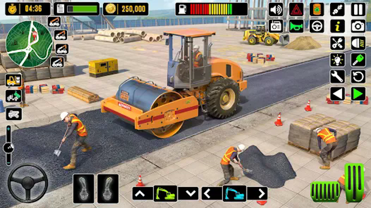 City Road Construction Games screenshot