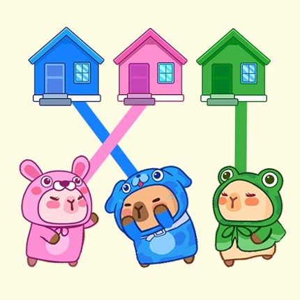 Capybara Rush: Draw To Home Game Cover