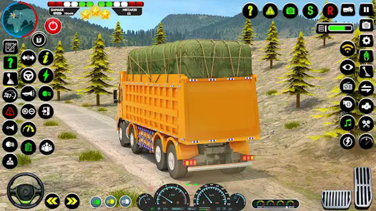 Cargo Truck 3D City Truck Game screenshot