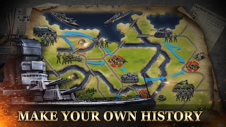 WW2: World War Strategy Games screenshot