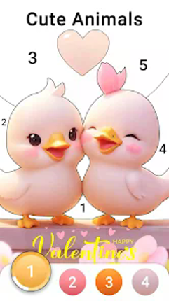 Silver Color: Color by number screenshot