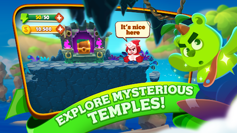 Sheepong : Match-3 Adventure screenshot