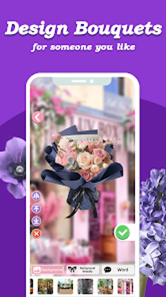 Flower Maker Game: Valentine screenshot