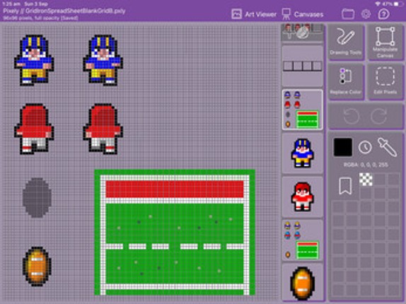 Micro Grid Iron Challenge for iPad with eBook, source code & assets Image