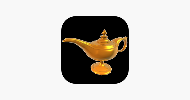 Genie lamp make me wish Game Cover