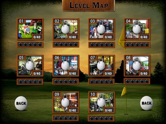 Great Golf Hidden Object Game screenshot