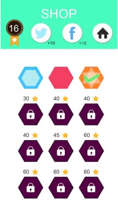 Hexagon Dash screenshot