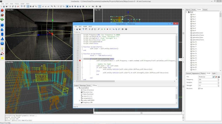 Leadwerks Game Engine screenshot