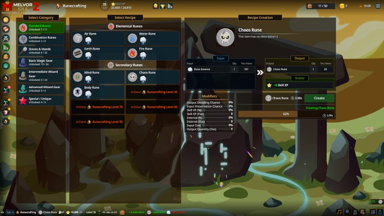 Melvor Idle 2 screenshot