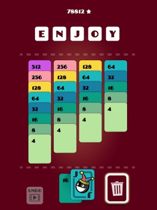 Merge Solitaire - 2048 Puzzle screenshot