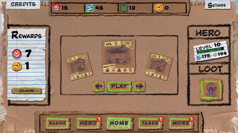 Sam's Die-abalical Minesweeper screenshot