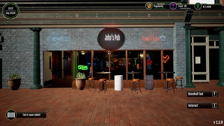 The Pub Life Simulator screenshot