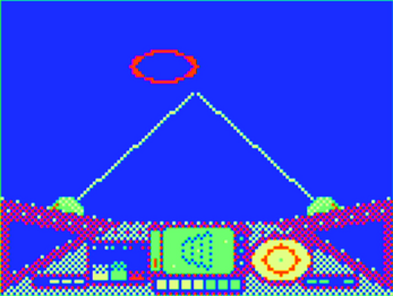 Ultrix Sentinel (TRS-80 MC-10) screenshot